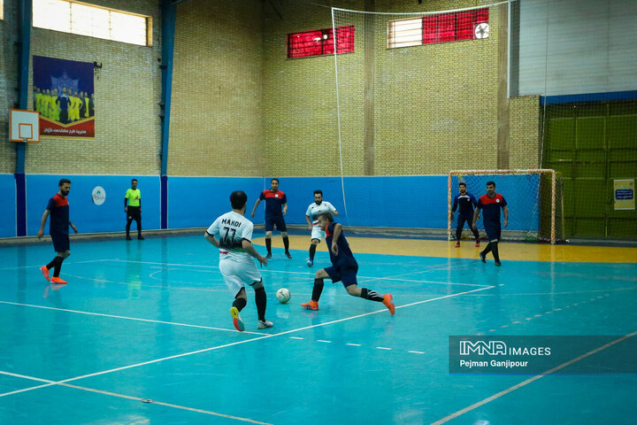 اختتامیه دومین دوره مسابقات فوتسال  کارکنان شهرداری اصفهان