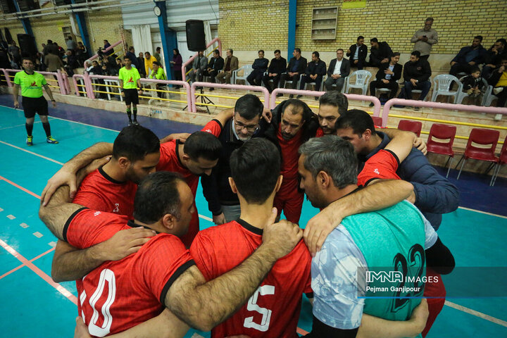 اختتامیه دومین دوره مسابقات فوتسال  کارکنان شهرداری اصفهان