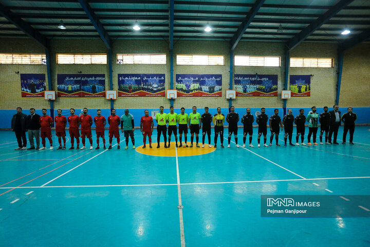 اختتامیه دومین دوره مسابقات فوتسال  کارکنان شهرداری اصفهان