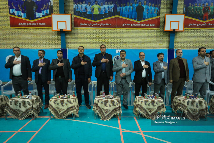 اختتامیه دومین دوره مسابقات فوتسال  کارکنان شهرداری اصفهان