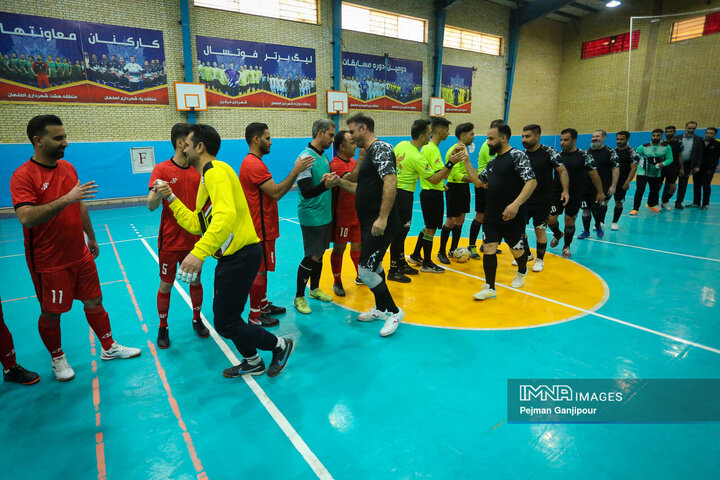 اختتامیه دومین دوره مسابقات فوتسال  کارکنان شهرداری اصفهان