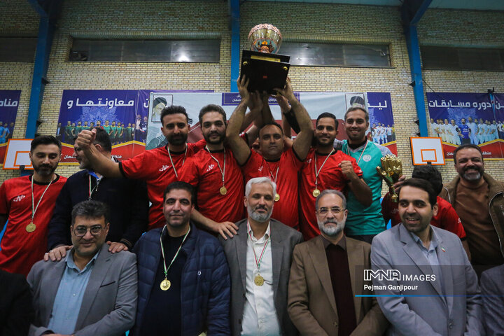 اختتامیه دومین دوره مسابقات فوتسال  کارکنان شهرداری اصفهان