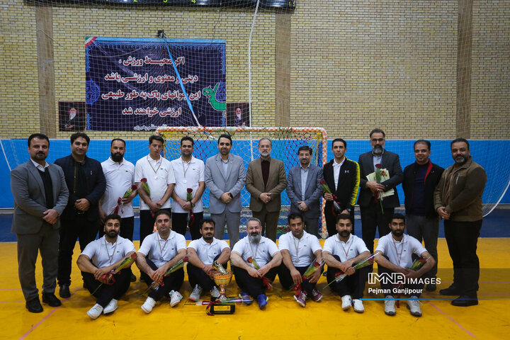 اختتامیه دومین دوره مسابقات فوتسال  کارکنان شهرداری اصفهان
