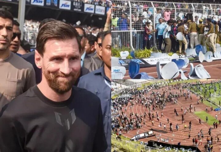 حواشی حضور لیونل مسی در هند؛ بی‌استعداد مثل آقای وزیر!