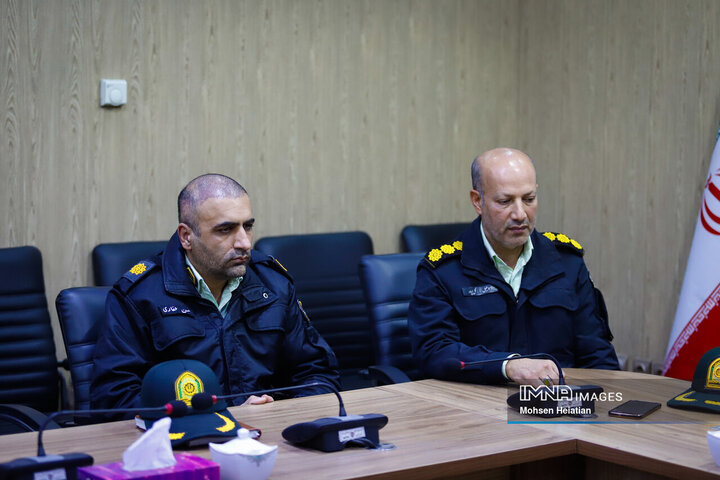 حضور رئیس پلیس مبارزه با مواد مخدر استان اصفهان در خبرگزاری ایمنا