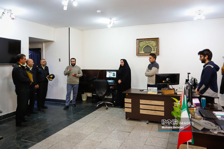 حضور رئیس پلیس مبارزه با مواد مخدر استان اصفهان در خبرگزاری ایمنا