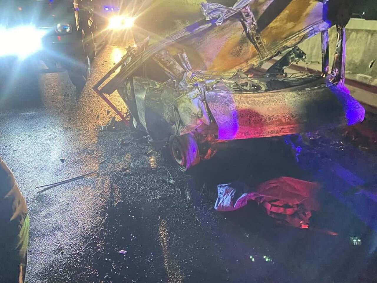 تصادف مرگبار پژو و پراید قبل از پل کسما / ۲ نفر فوت شدند