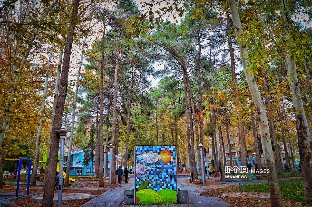 آخرین روزهای پاییز؛ اصفهان در قاب رنگ و برگ