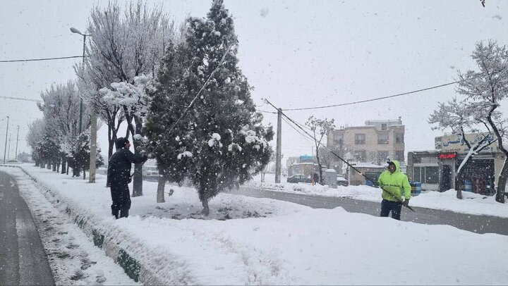 آمادگی شهرداری اراک برای مدیریت شهر همزمان با بارش‌های زمستانی