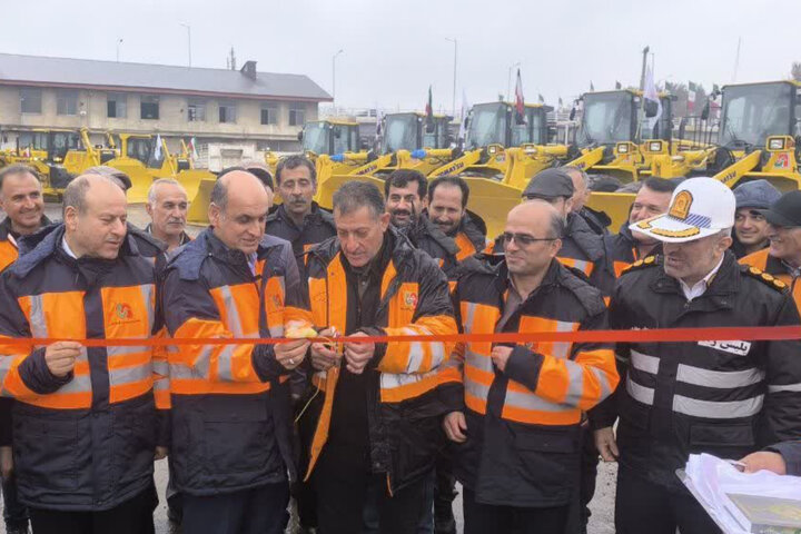 تقویت ناوگان راهداری گیلان با خرید ۳۸ دستگاه ماشین‌آلات جدید