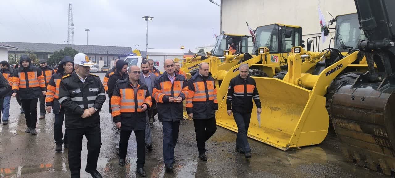 تقویت ناوگان راهداری گیلان با خرید ۳۸ دستگاه ماشین‌آلات جدید