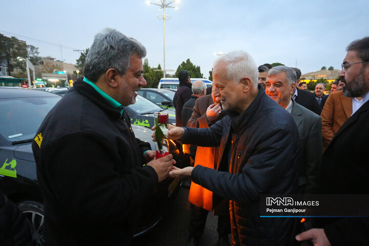 تجلیل از فعالین حوزه حمل‌و‌نقل شهرداری اصفهان