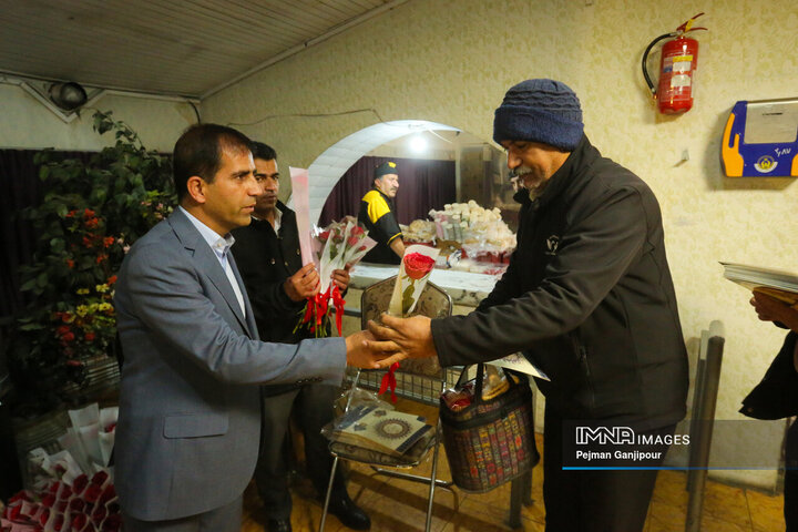 تجلیل از فعالین حوزه حمل‌و‌نقل شهرداری اصفهان