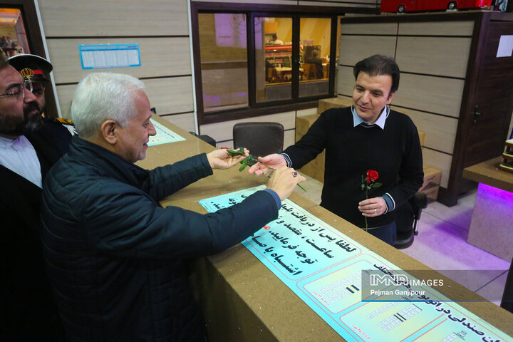 تجلیل از فعالین حوزه حمل‌و‌نقل شهرداری اصفهان