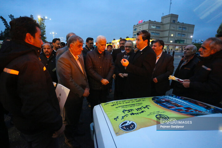 تجلیل از فعالین حوزه حمل‌و‌نقل شهرداری اصفهان