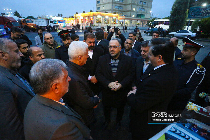 تجلیل از فعالین حوزه حمل‌و‌نقل شهرداری اصفهان