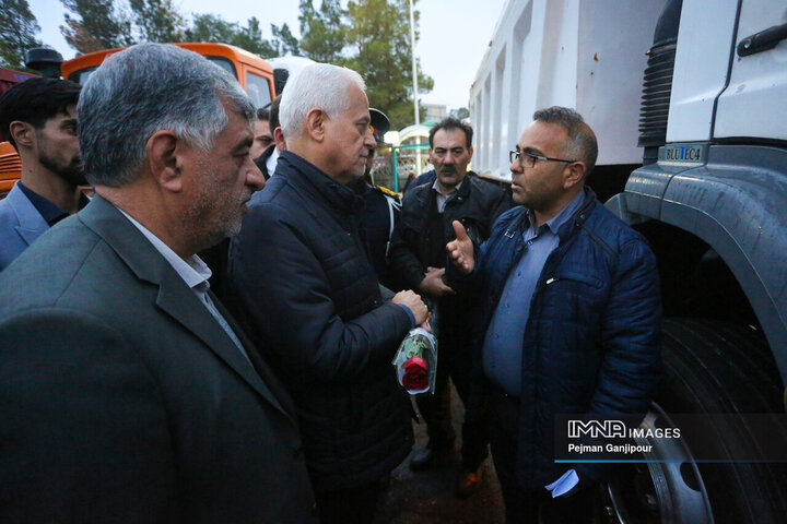 تجلیل از فعالین حوزه حمل‌و‌نقل شهرداری اصفهان