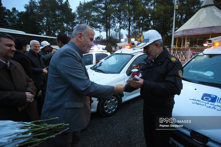تجلیل از فعالین حوزه حمل‌و‌نقل شهرداری اصفهان