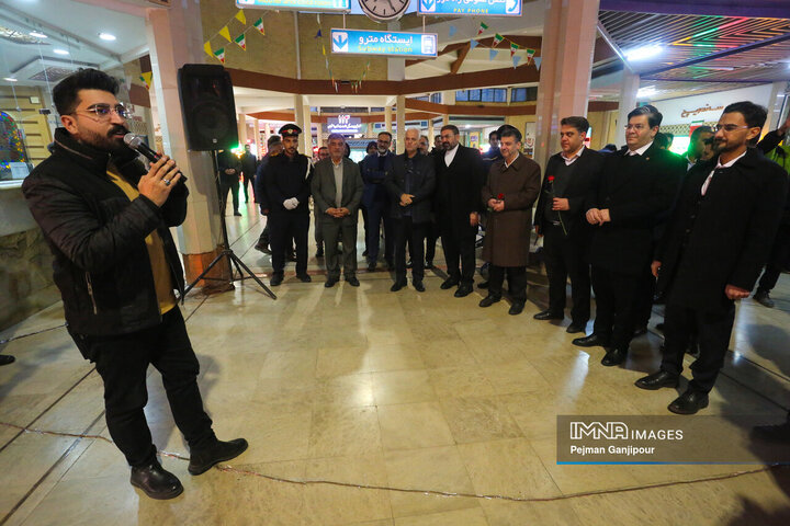 تجلیل از فعالین حوزه حمل‌و‌نقل شهرداری اصفهان