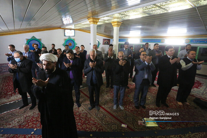 تجلیل از فعالین حوزه حمل‌و‌نقل شهرداری اصفهان