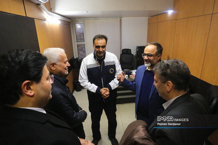 تجلیل از فعالین حوزه حمل‌و‌نقل شهرداری اصفهان