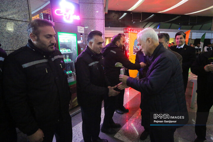 تجلیل از فعالین حوزه حمل‌و‌نقل شهرداری اصفهان