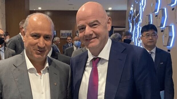 ملاقات تاج با رئیس فیفا برای حل تنش بازی ایران مقابل مصر