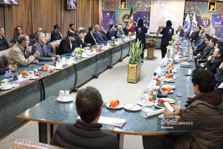 آیین افتتاح فیبر نوری منطقه 7 شهرداری اصفهان