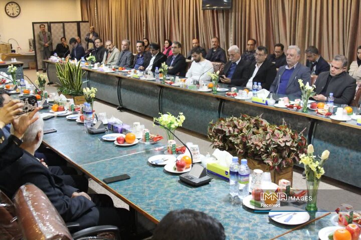 آیین افتتاح فیبر نوری منطقه 7 شهرداری اصفهان