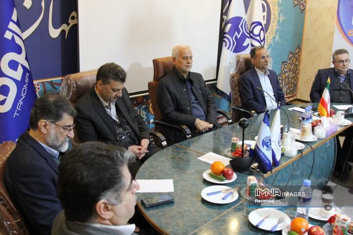 آیین افتتاح فیبر نوری منطقه 7 شهرداری اصفهان