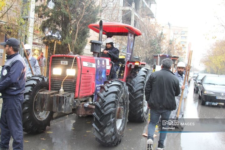 آیین افتتاح فیبر نوری منطقه 7 شهرداری اصفهان