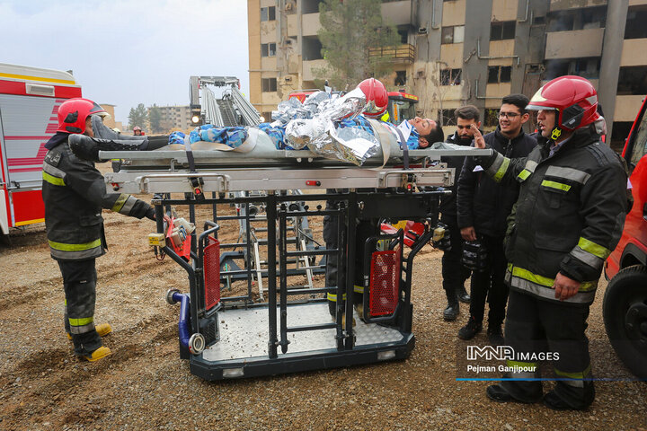 مانور امداد، انتقال و درمان در ترومای جنگی