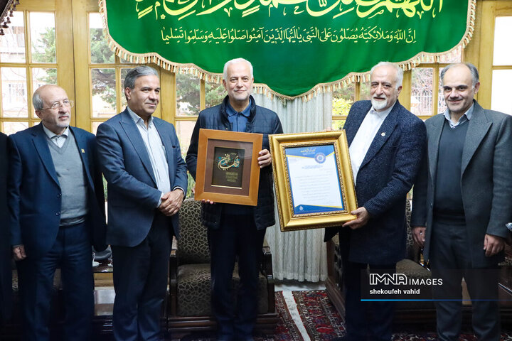 دیدار شهردار اصفهان و اعضای مجمع خیرین بهداشت و درمان استان