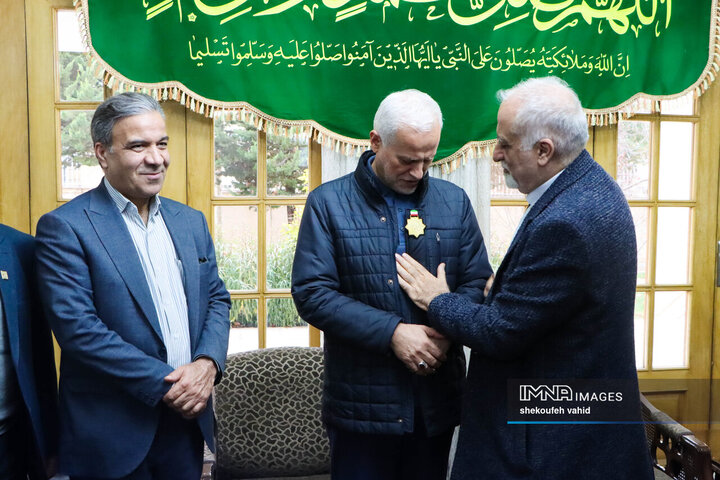 دیدار شهردار اصفهان و اعضای مجمع خیرین بهداشت و درمان استاندرمان استان