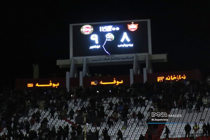 مرحله یک شانزدهم نهایی جام حذفی؛ تراکتور - پرسپولیس