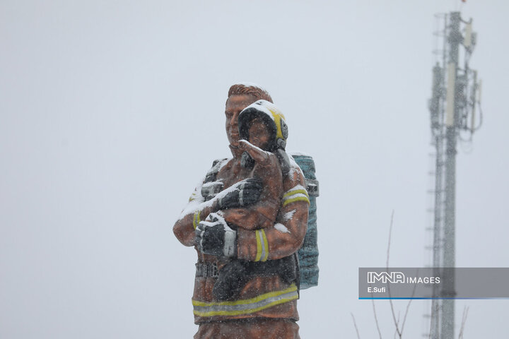 اراک؛ پاییزی که به زمستان سلام کرد