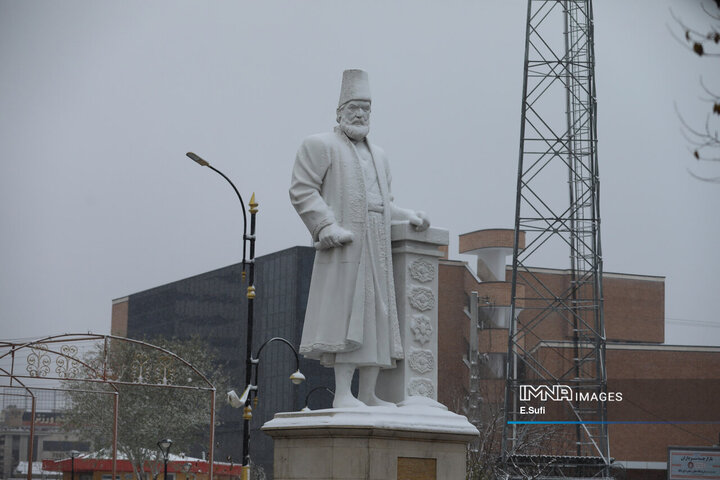 اراک؛ پاییزی که به زمستان سلام کرد