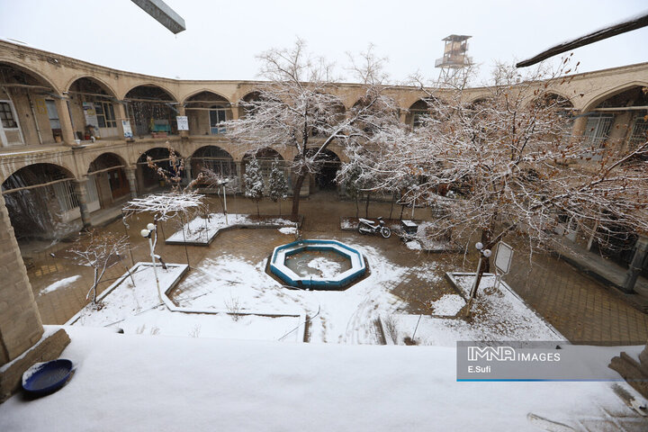 اراک؛ پاییزی که به زمستان سلام کرد