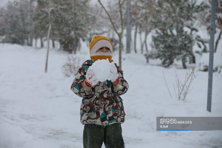 اراک؛ پاییزی که به زمستان سلام کرد