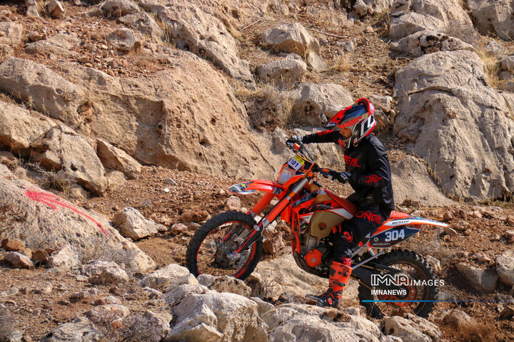 مسابقات کشوری هارد اندرو در کوهستان‌های کرمانشاه