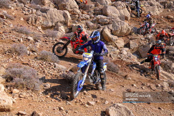 مسابقات کشوری هارد اندرو در کوهستان‌های کرمانشاه