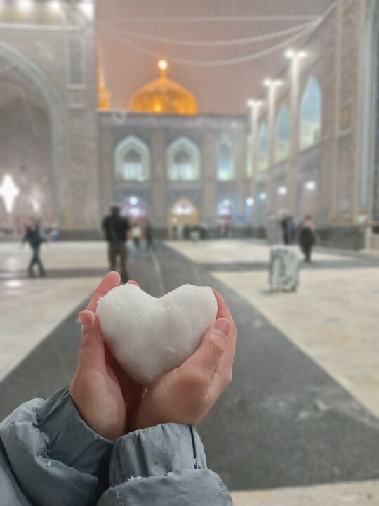 اعلام میزان بارش برف و باران در مناطق مختلف شهر مشهد