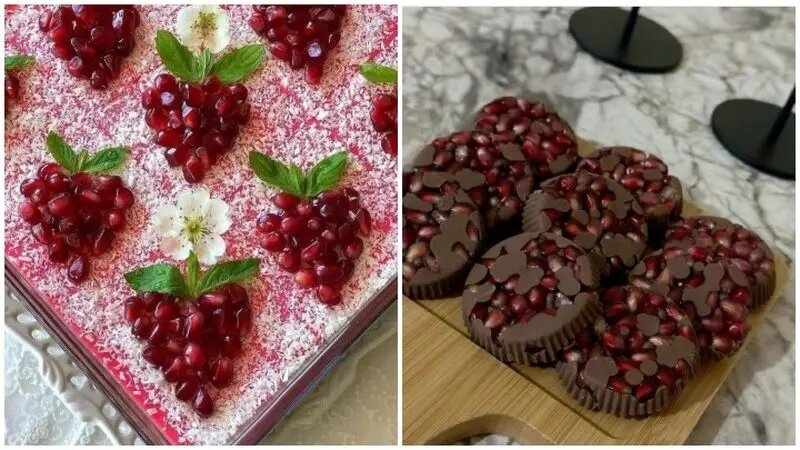 بهترین تزئین دسر و ژله شب یلدا برای عروس های ۱۴۰۴