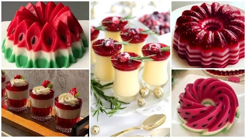 بهترین تزئین دسر و ژله شب یلدا برای عروس‌ های ۱۴۰۴