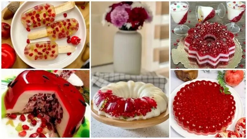 بهترین تزئین دسر و ژله شب یلدا برای عروس‌ های ۱۴۰۴