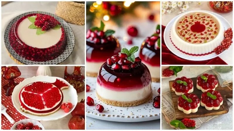 بهترین تزئین دسر و ژله شب یلدا برای عروس های ۱۴۰۴