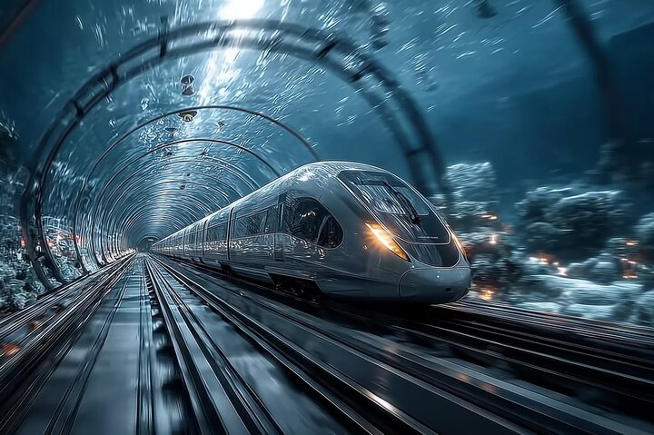 طولانی‌ترین تونل جهان سفر شش‌ساعته را به ۴۰ دقیقه کاهش می‌دهد