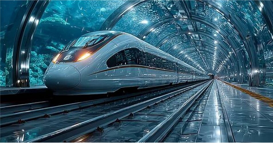 طولانی‌ترین تونل جهان سفر شش‌ساعته را به ۴۰ دقیقه کاهش می‌دهد