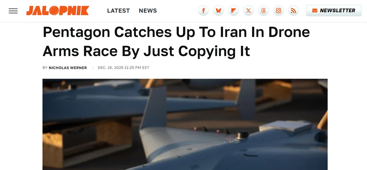 وقتی کپی آمریکایی به پای پهپاد ایرانی نمیرسد