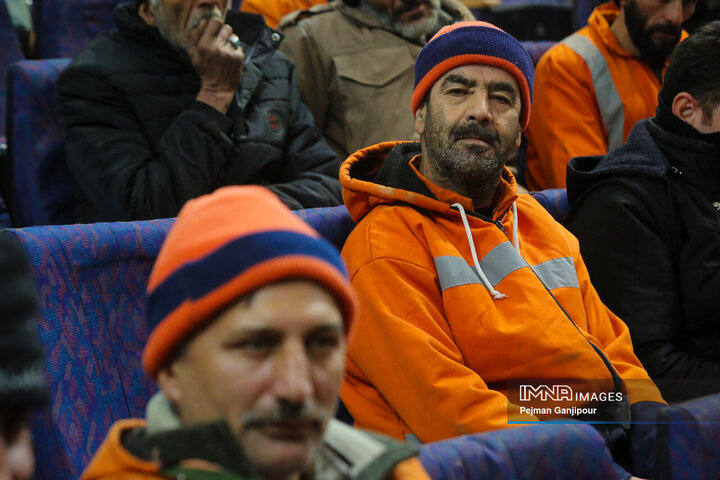 مراسم شب یلدای کارگران خدمات شهری شهرداری منطقه 9 اصفهان